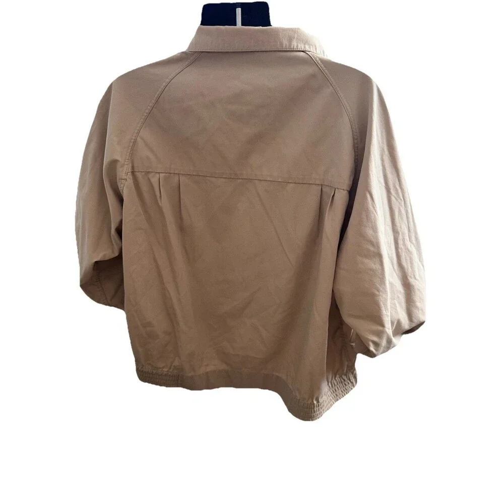 Vintage London Fog Mens Tan Harrington Jacket 52 Weatherwear Coat Lightweight